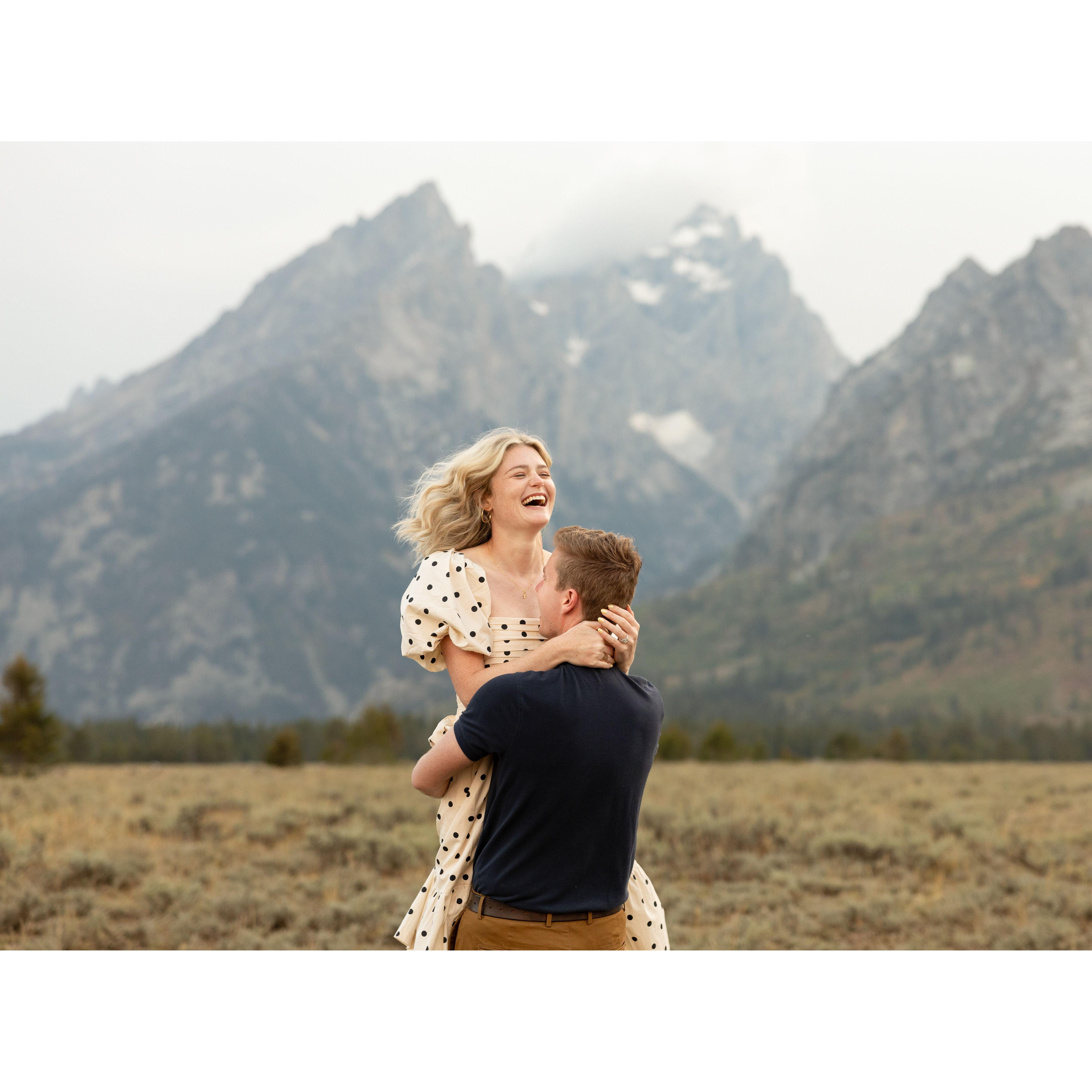 Engagement Shoot in Grand Tetons, September 2024