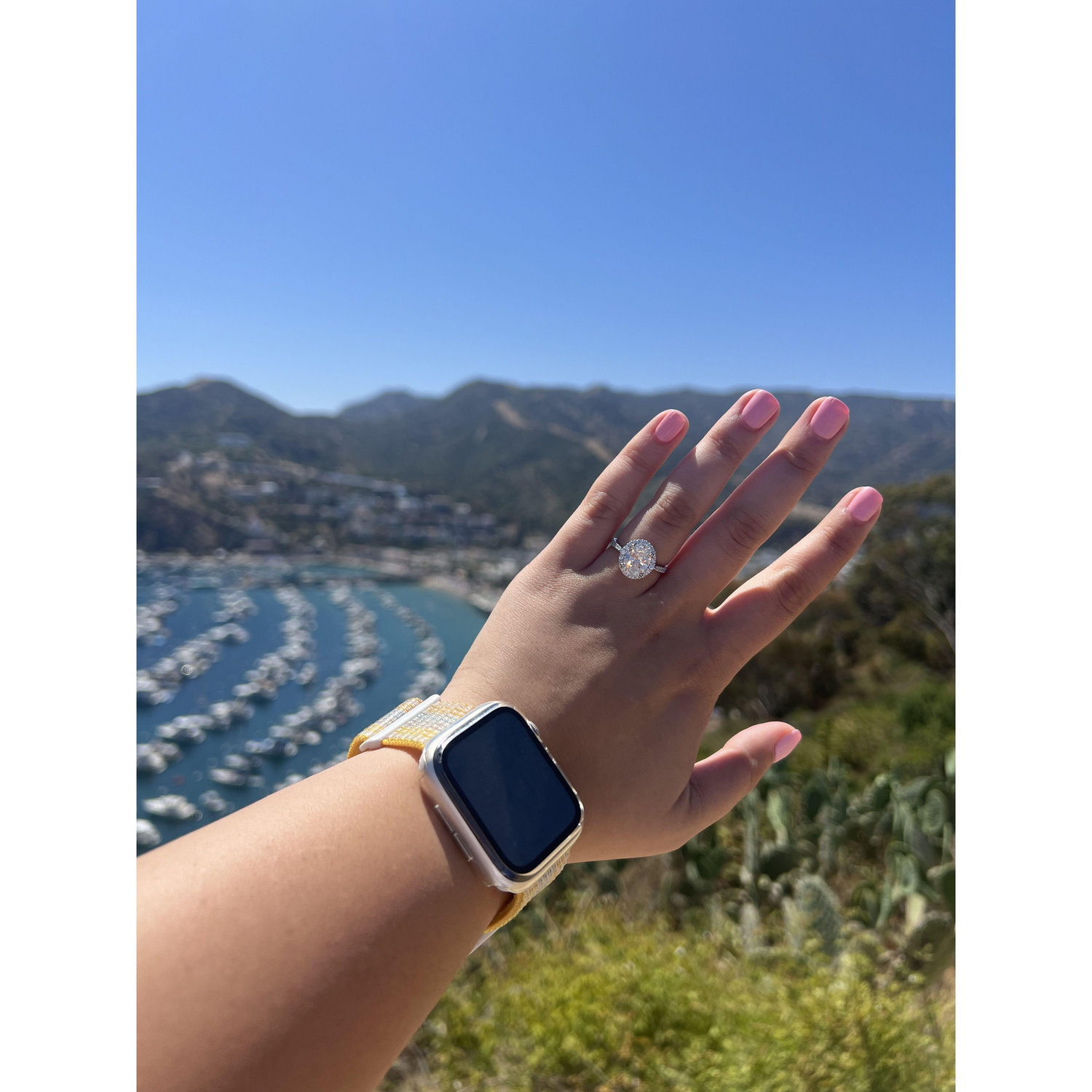 Still in awe of how Brandon designed such a beautiful ring and planned the most amazing proposal a girl could dream for.