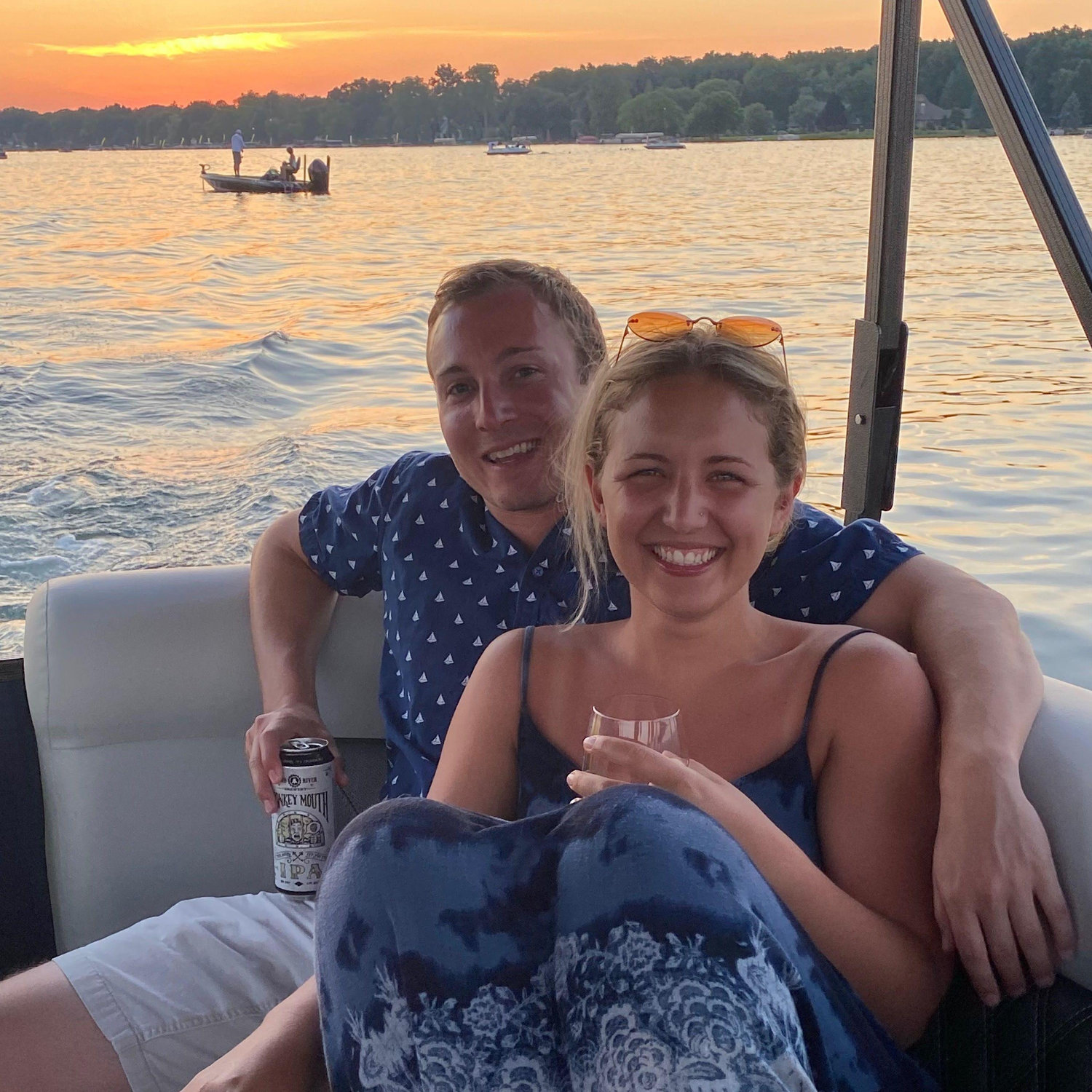 Dillon made his first trip out to Michigan to meet Maddie's family, and we finally decided we were "boyfriend & girlfriend" (after 6 months of dating)
