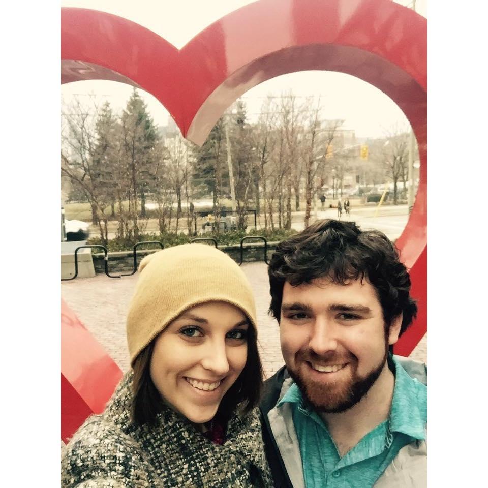 Loving exploring Toronto together.