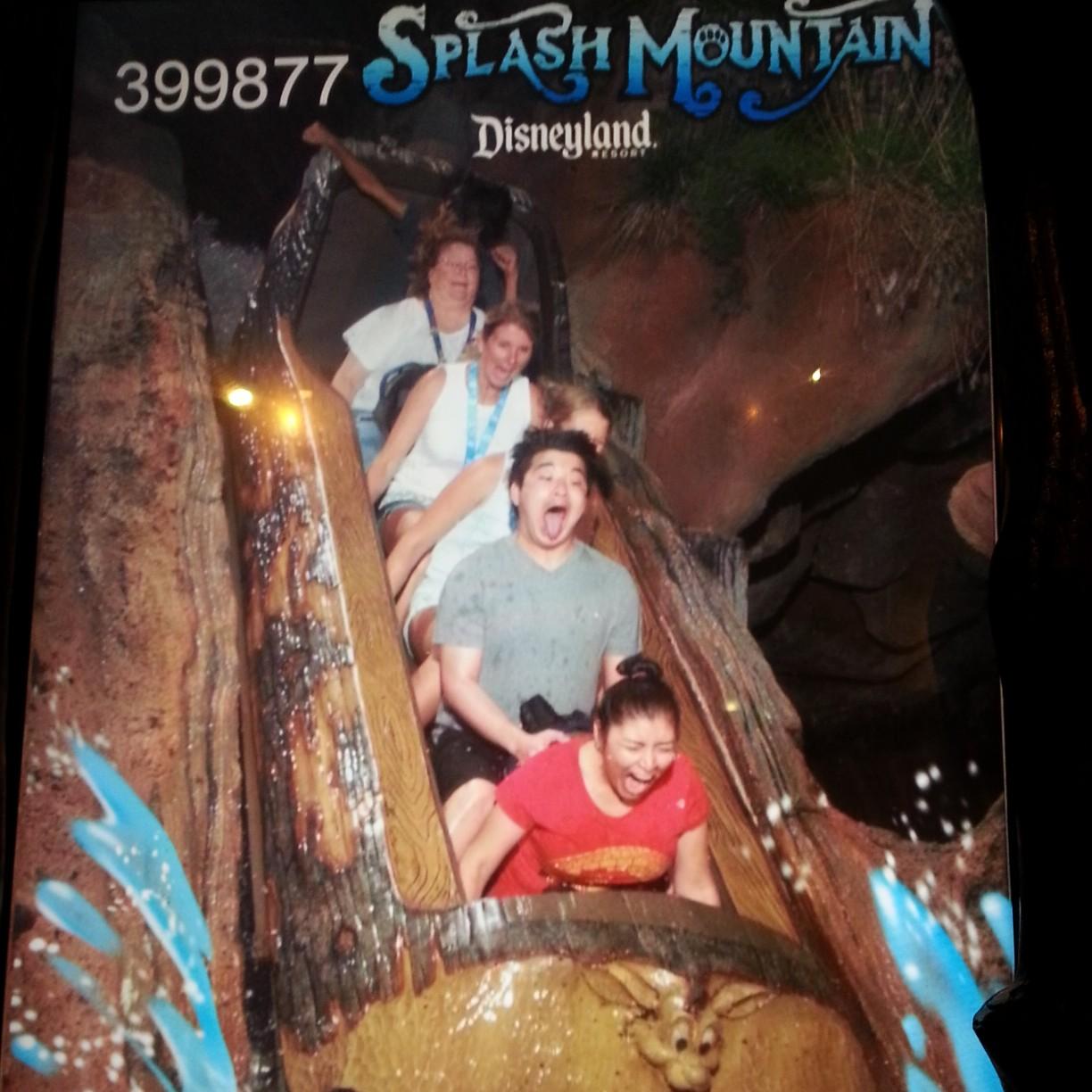 Splash Mountain, Disneyland. September 2014