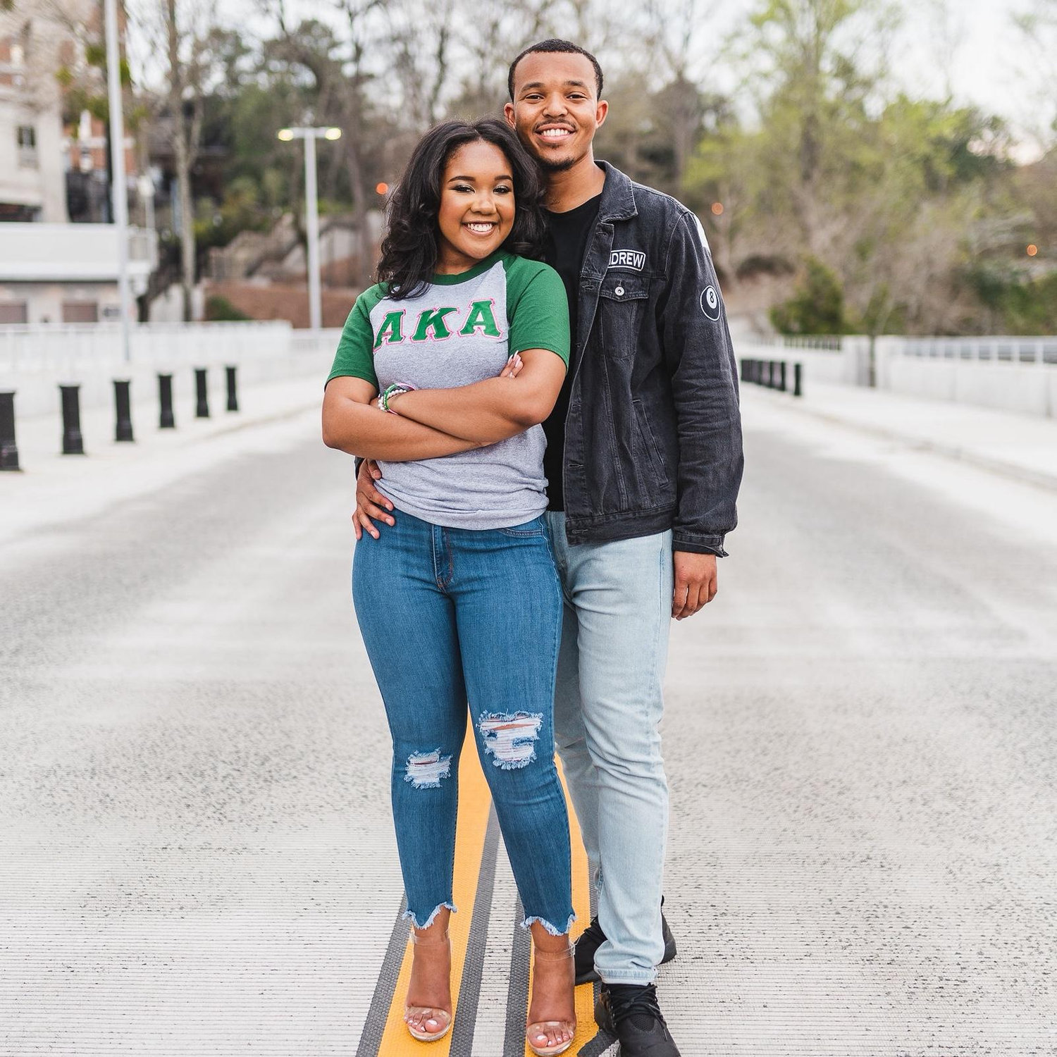 UGA graduation photoshoot, Candace graduating from her Masters program and Andrew from undergrad