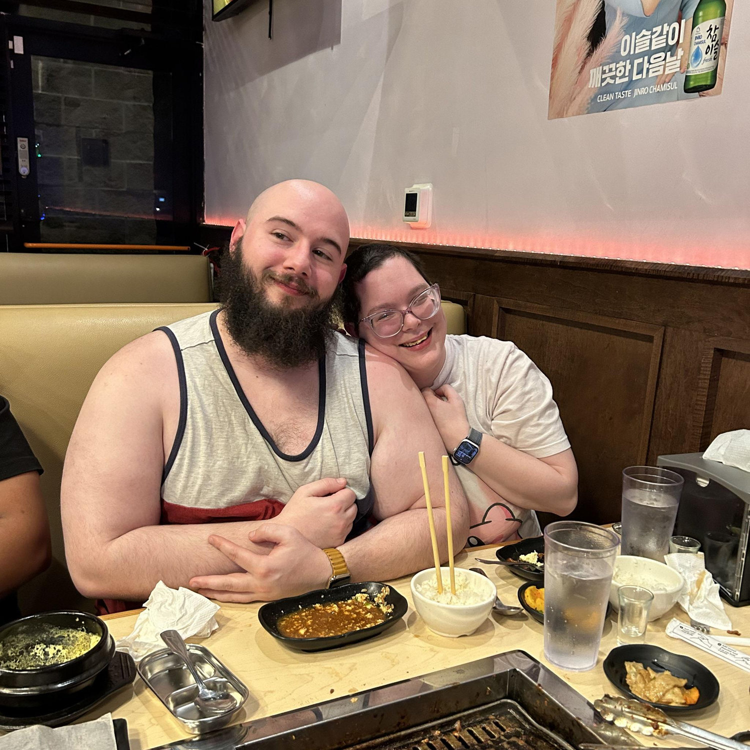 Korean BBQ, one of our favorite ways to eat our weight in meat