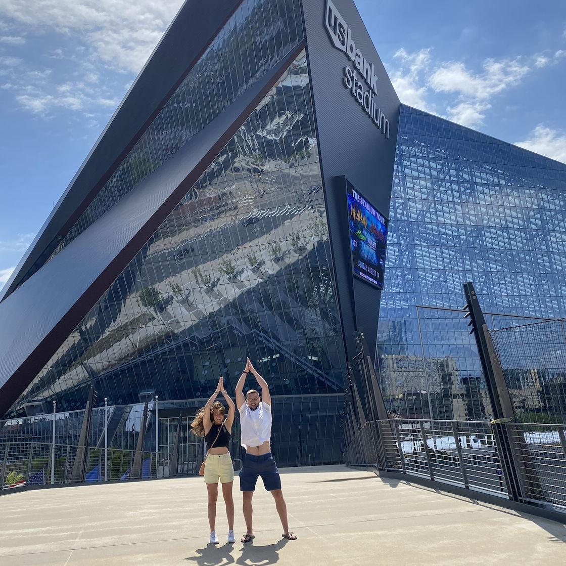 Lex visiting "the mothership" for the first time