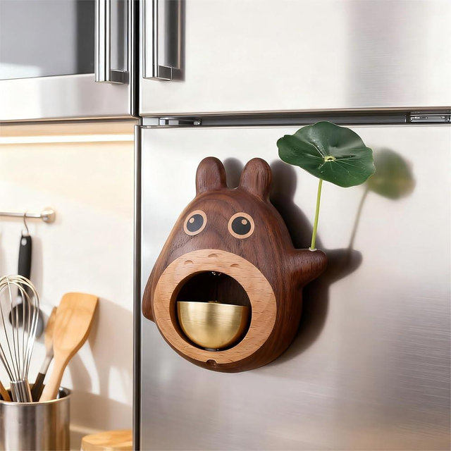 bell for door opening,shopkeepers bell for door opening Traditional Shopkeeper's Door Chime for Home, Office, Cafe & Store Opening (Walnut)