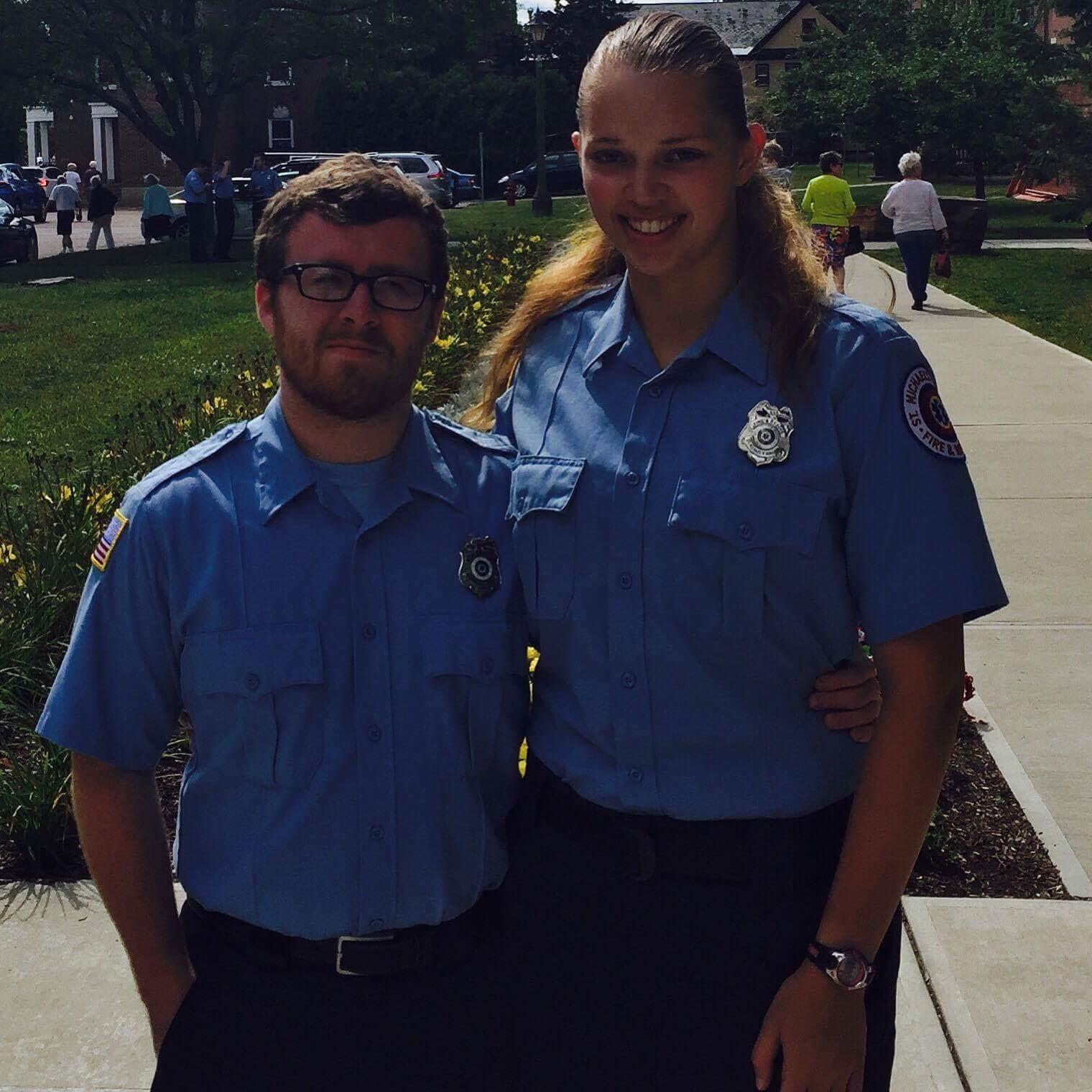 McKenna and Joe are both Advanced EMTs and work on an ambulance together. This has brought them closer together and fed both their passions in the medical field as McKenna is a Nurse and Joe is a PA.
