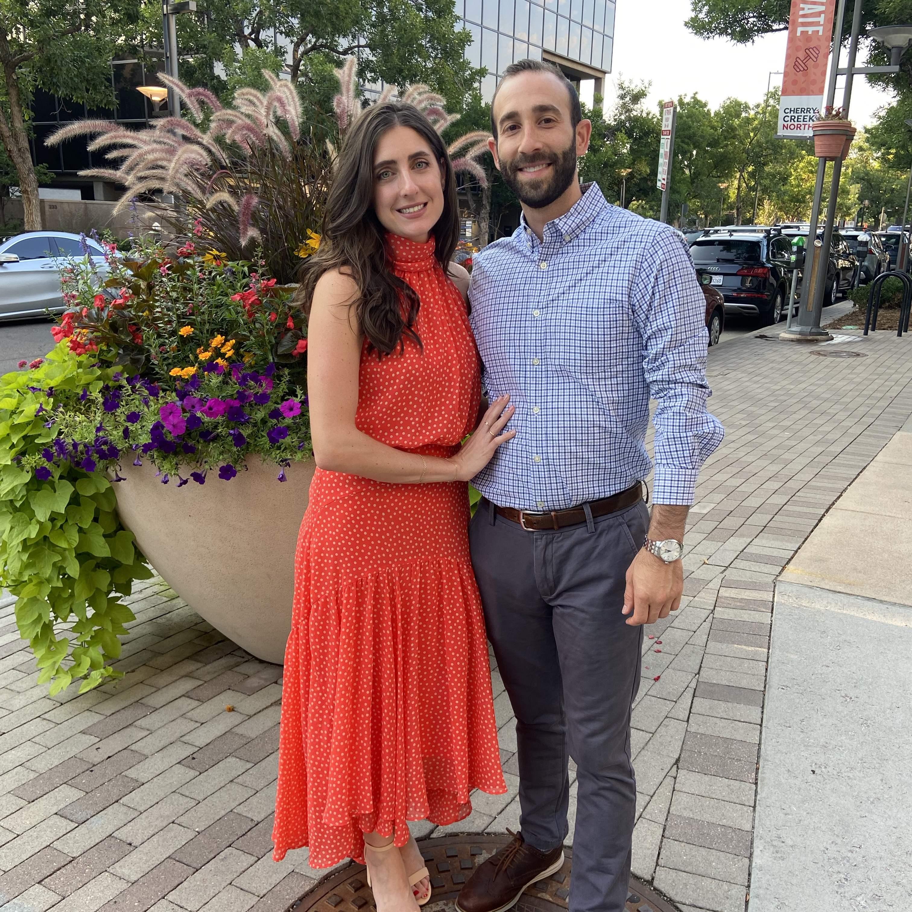 First of many weddings that we attended together.