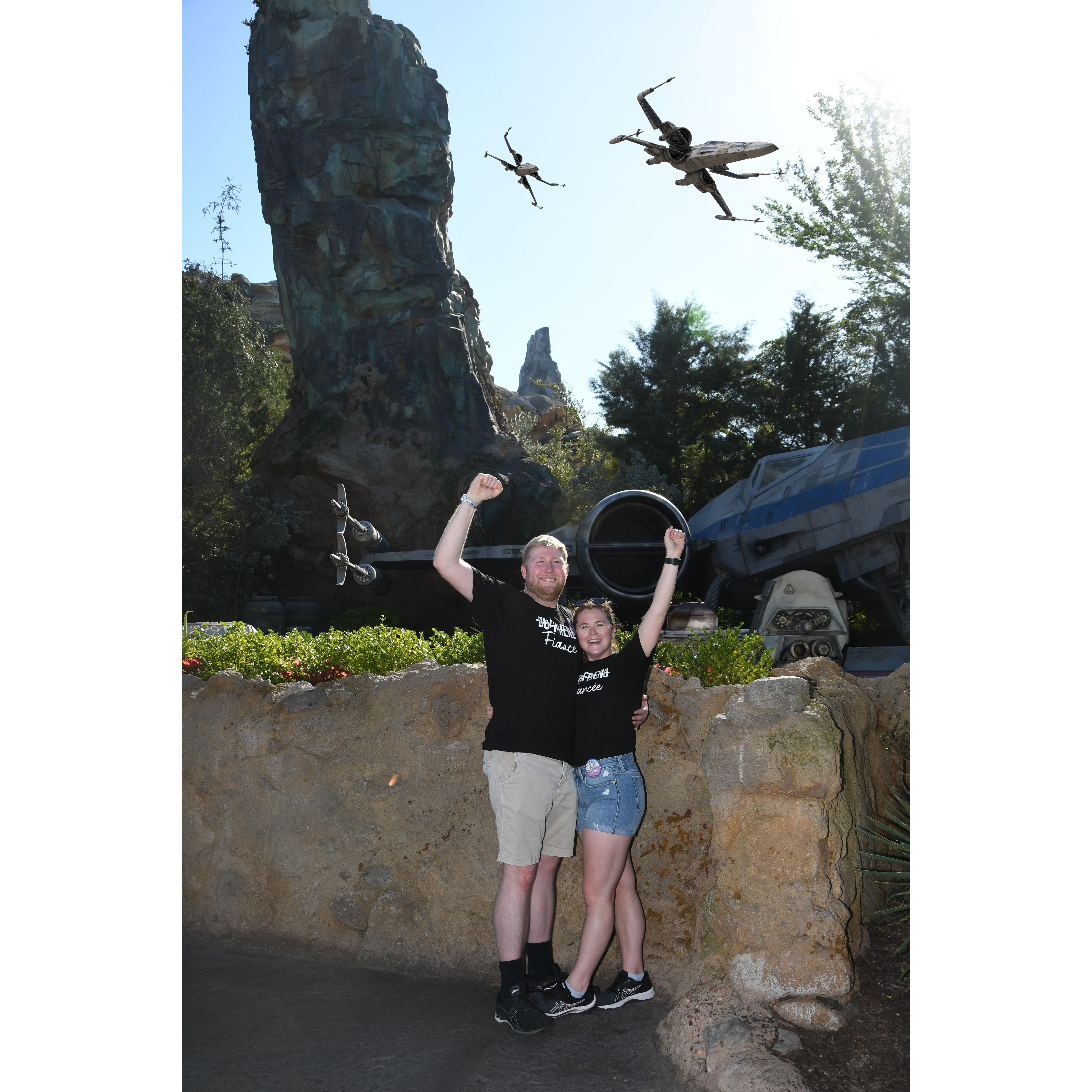 Our first vacation in years, we got to pretend we were little kids running around Disney lol