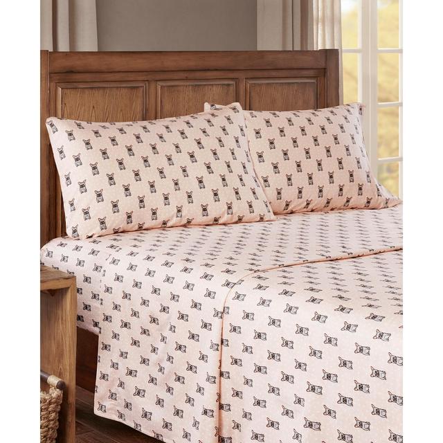 True North Cotton Flannel 4-Piece King Sheet Set