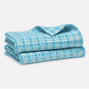 Dreamweave Waffle Hand Towels Set of 2 - French Blue Two Tone