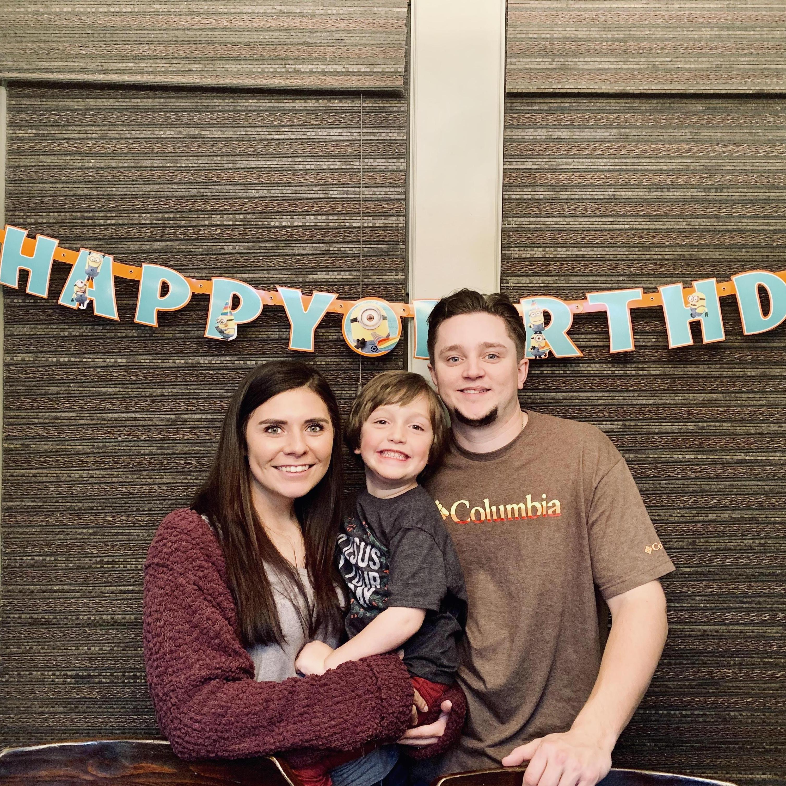 Hayes' 4th birthday party!