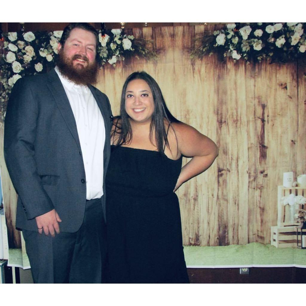 at a friends wedding