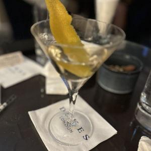 Martinis at Dukes bar