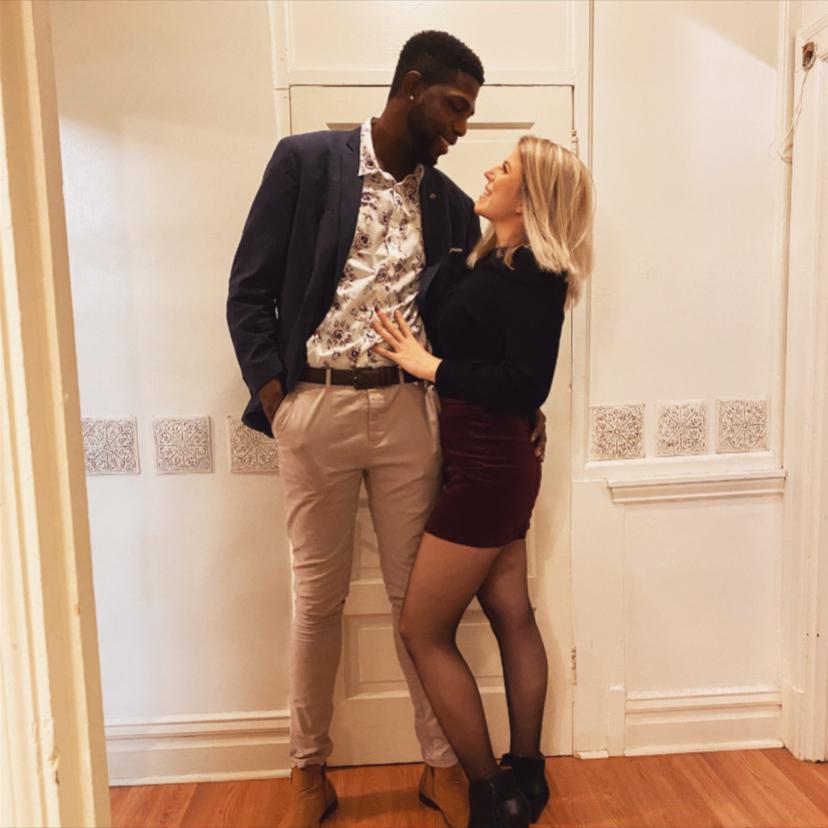 Our first apartment together- 2019