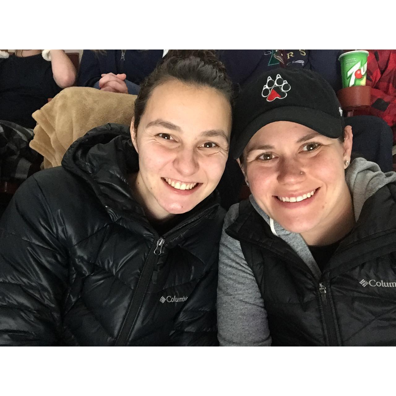 Paige’s surprise Ducks game for her birthday