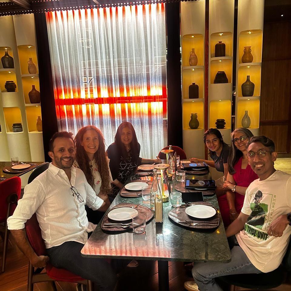 Time with friends in Bengaluru.