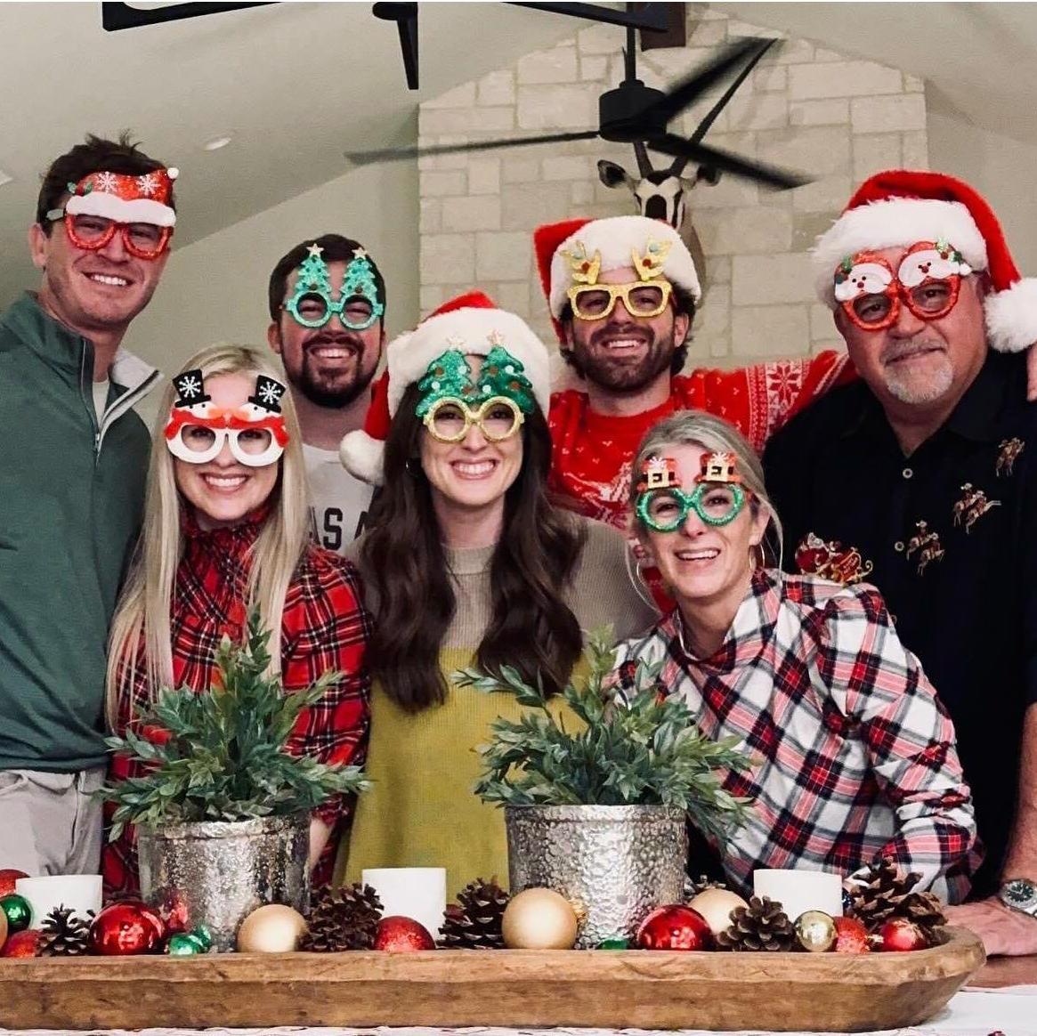 Christmas 2023 with the Glass family!