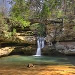 Old Man's Cave parking lot