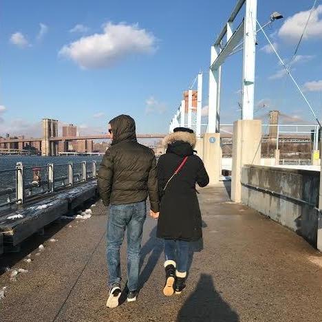 Sunday strolling...one our strongest skills.