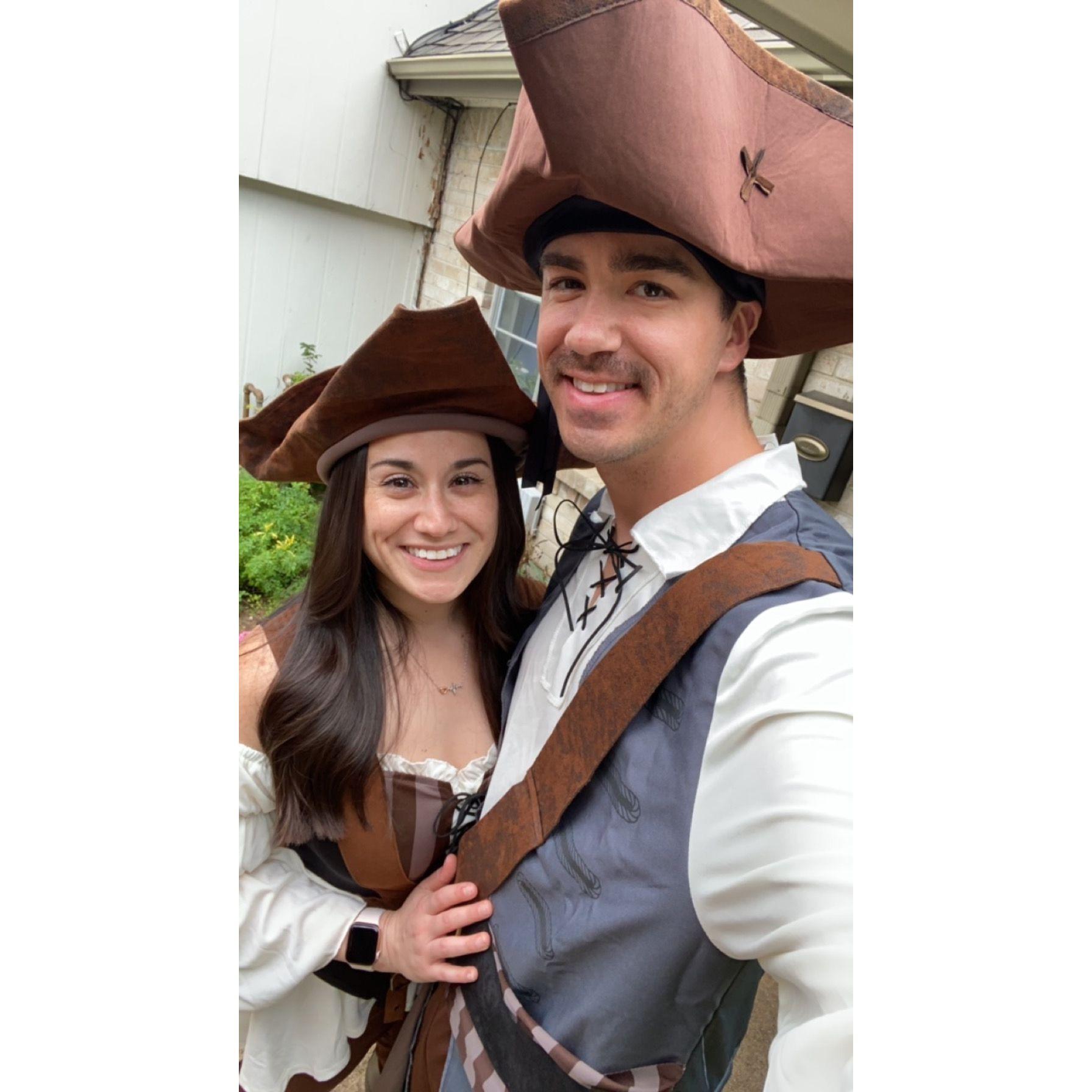 Our First Time Dressing Up for Halloween