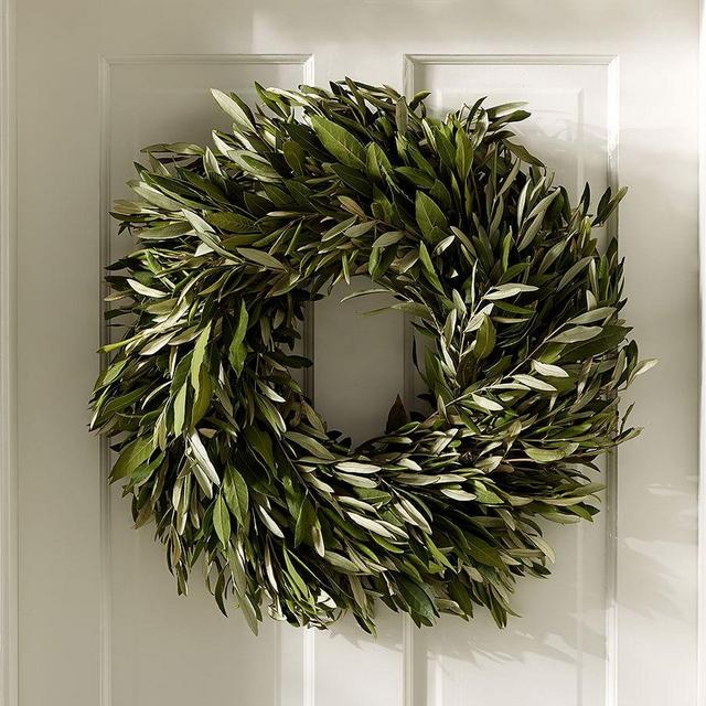Fresh Olive Leaf & Myrtle Wreath