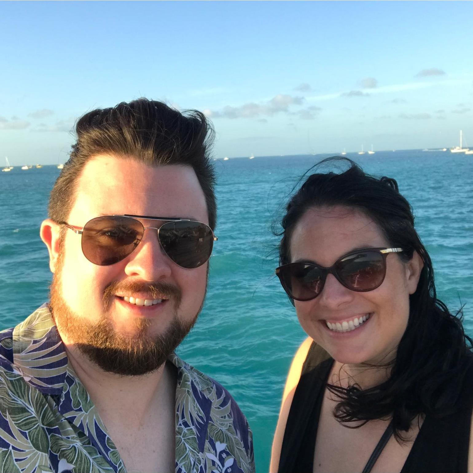 Nick's first trip to Hawaii!