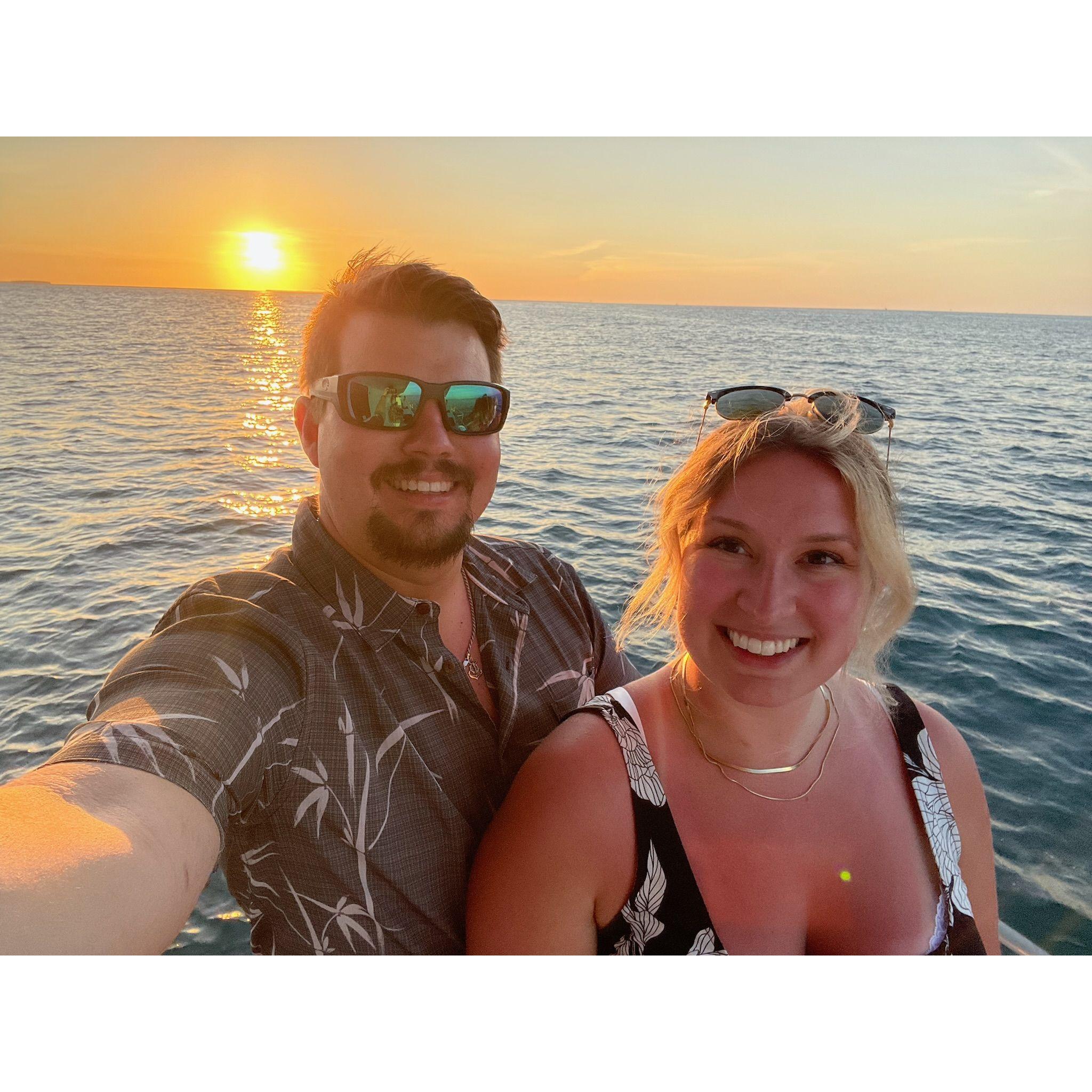 Our first trip to Key West together!
