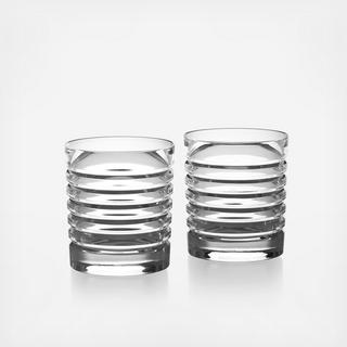 Metropolis Double Old Fashioned Glass, Set of 2
