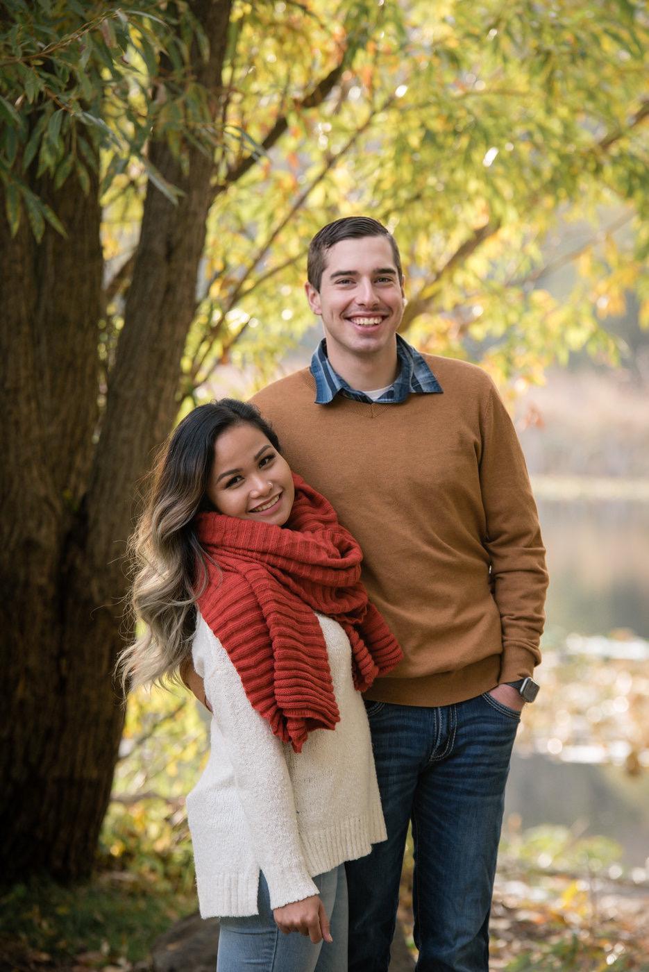 Our first fall photo session