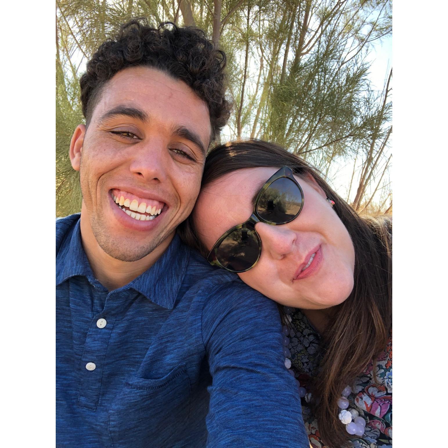 Emily's third trip to Morocco, March 2019.