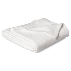 Solid Cotton Blanket (Full/Queen) White - Threshold™