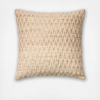 Beige Throw Pillow