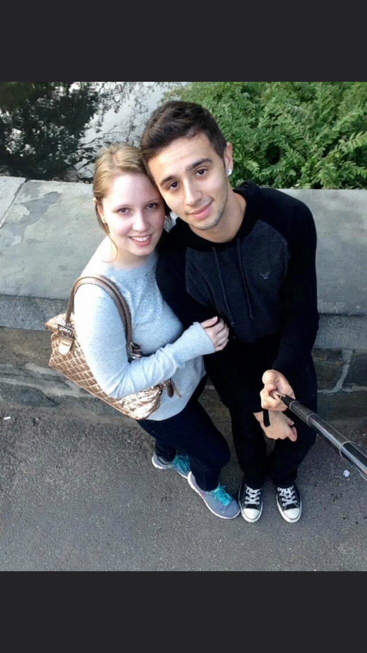 2014 - Our first trip to Central Park together! (also our first time using a "selfie stick")