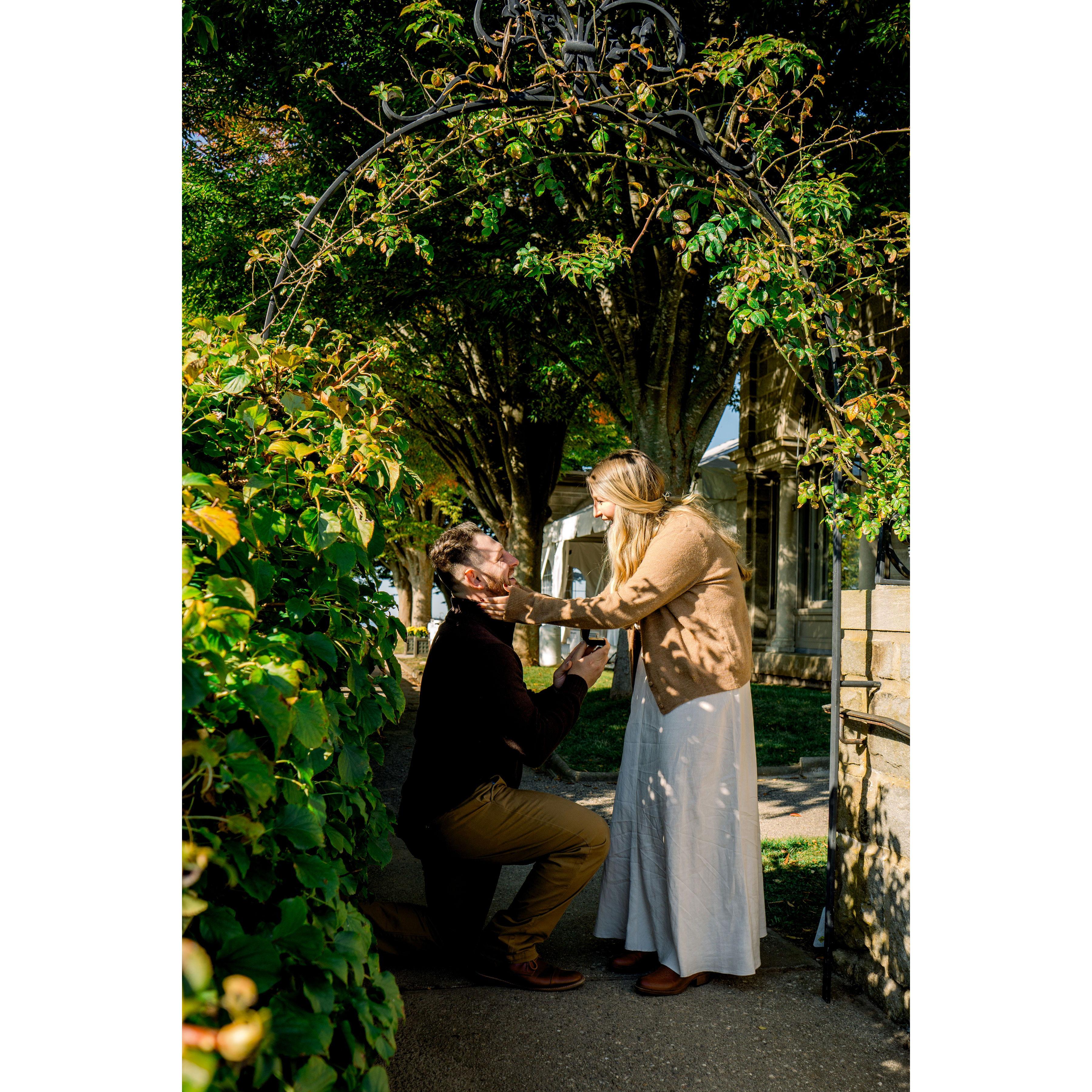 10/19/24 - The day we got engaged!