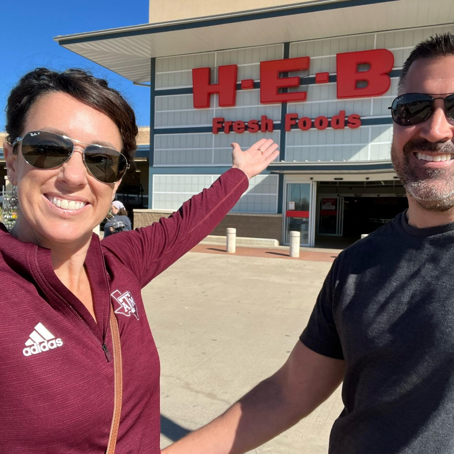 We took a special stop so Ryan could check out HEB. IYKYK.