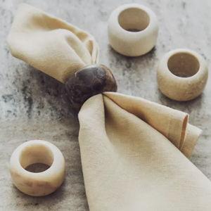 MARBLE NAPKIN HOLDERS (SET OF 4) | Zara Home United States of America