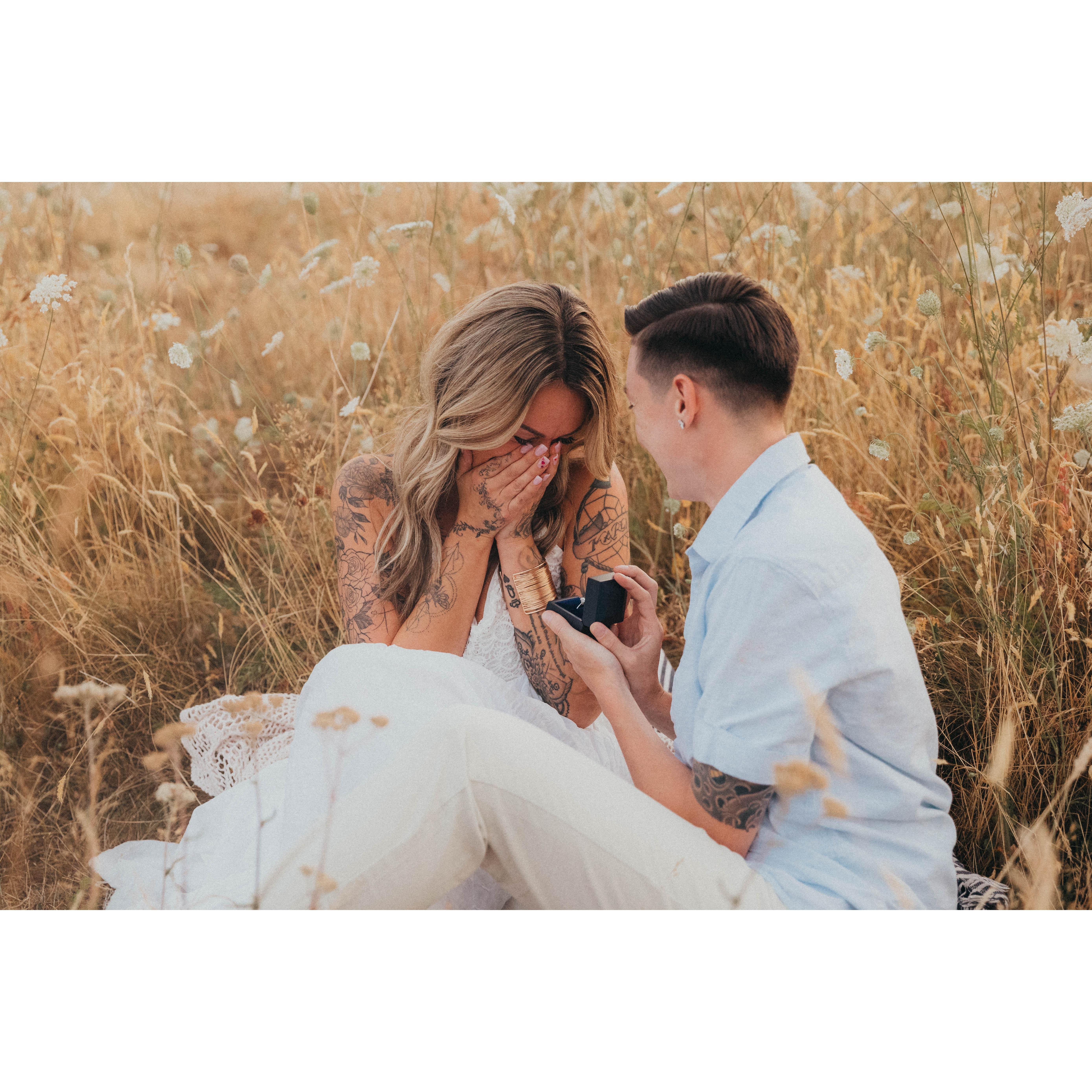 Then the best day of our lives happened!