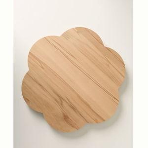 Wood Flower Lazy Susan