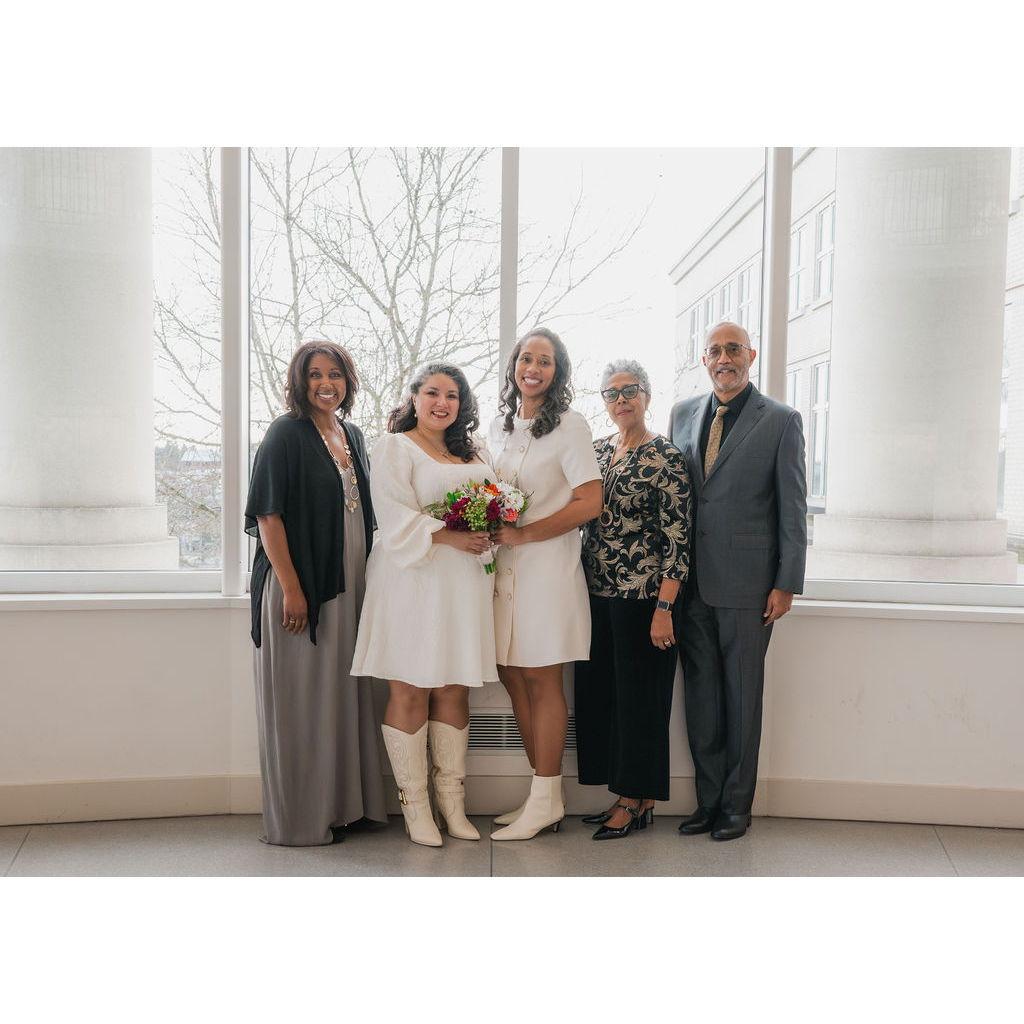 Lena's Sister, Londi, Mother Victoria and Father Rhonald.