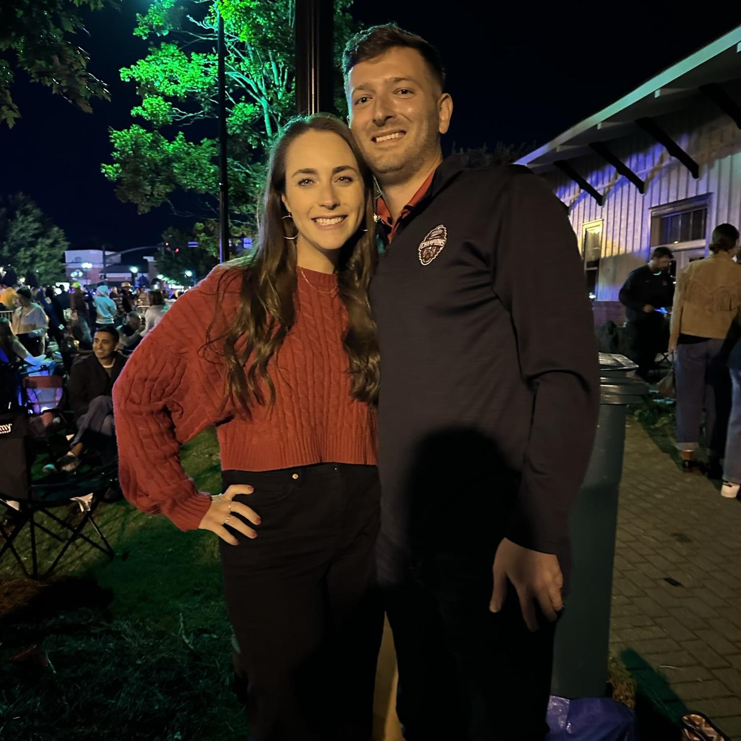 The night that Robert told me he loved me :)