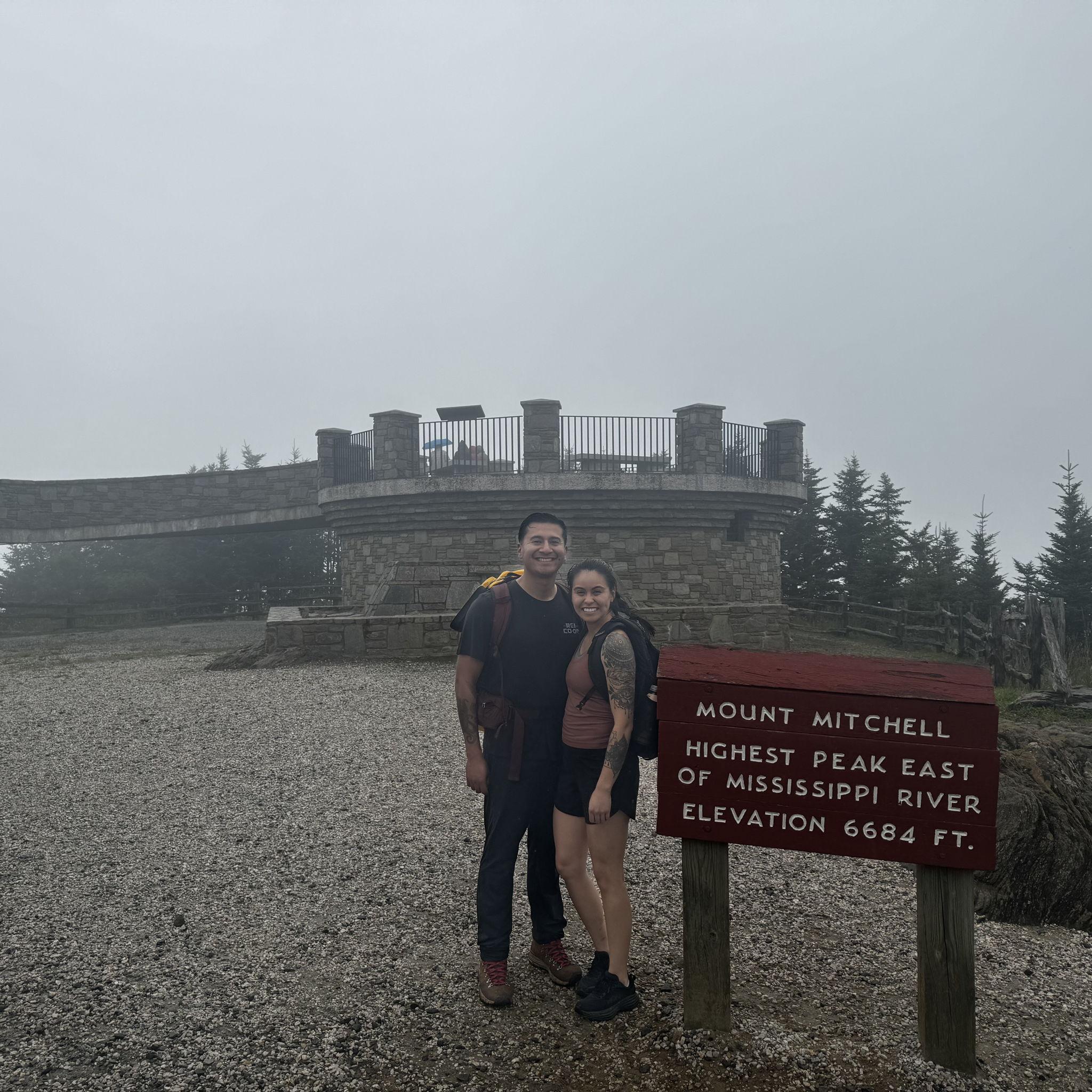 Our First Date (an 8 mile hike up a mountain) 🥲