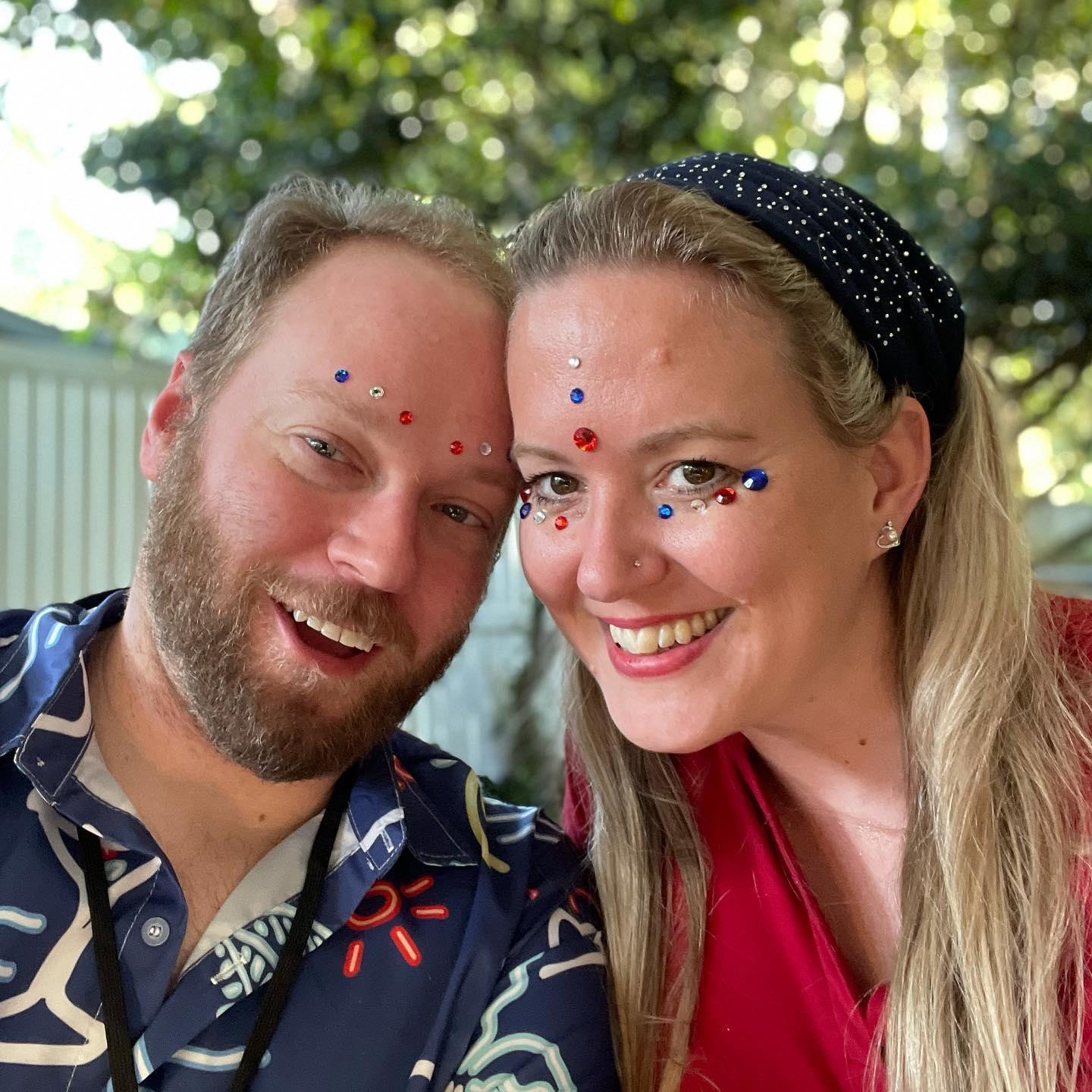 Color coordinated for the 4th of July 2021