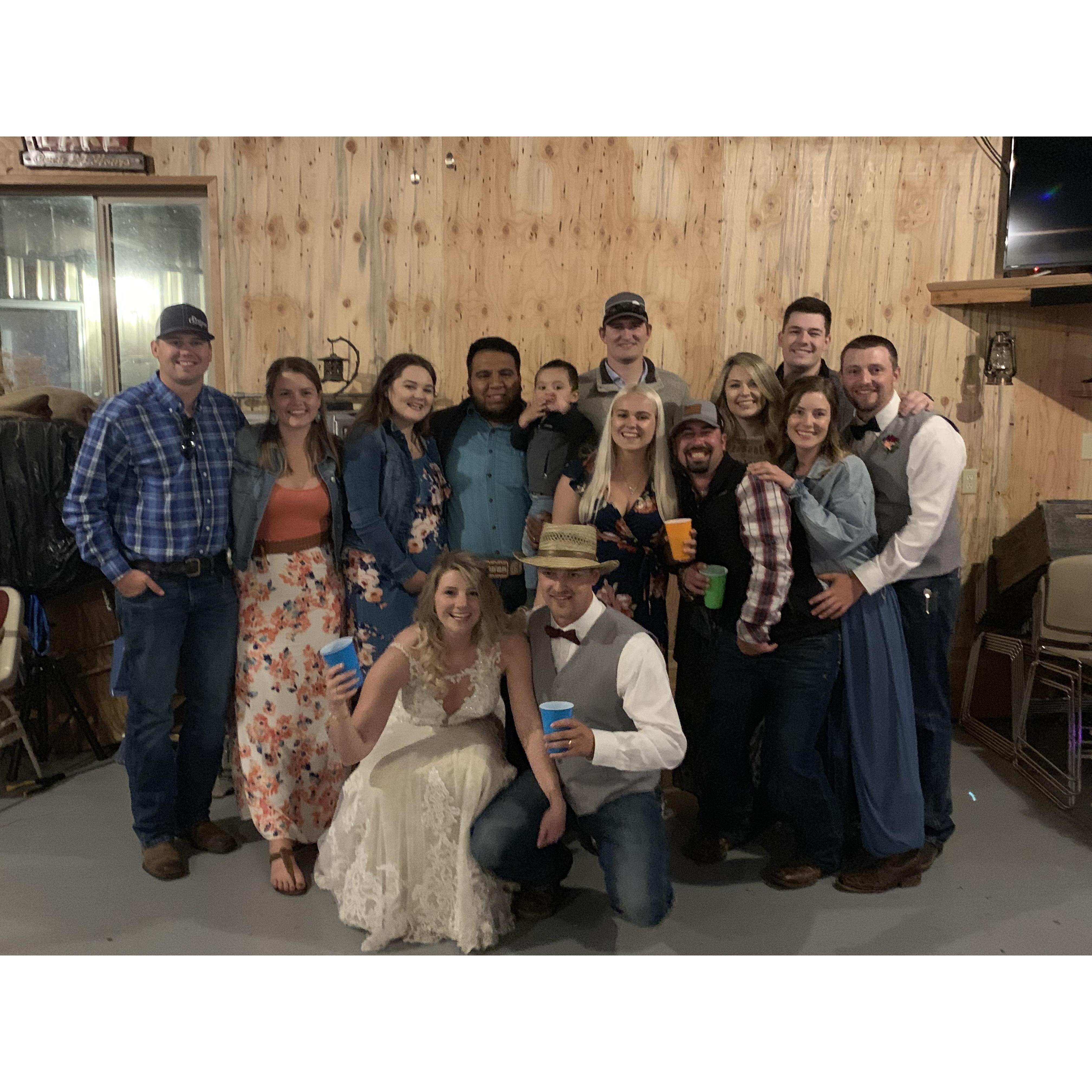 A super fun night at Whitney & Nick’s wedding!