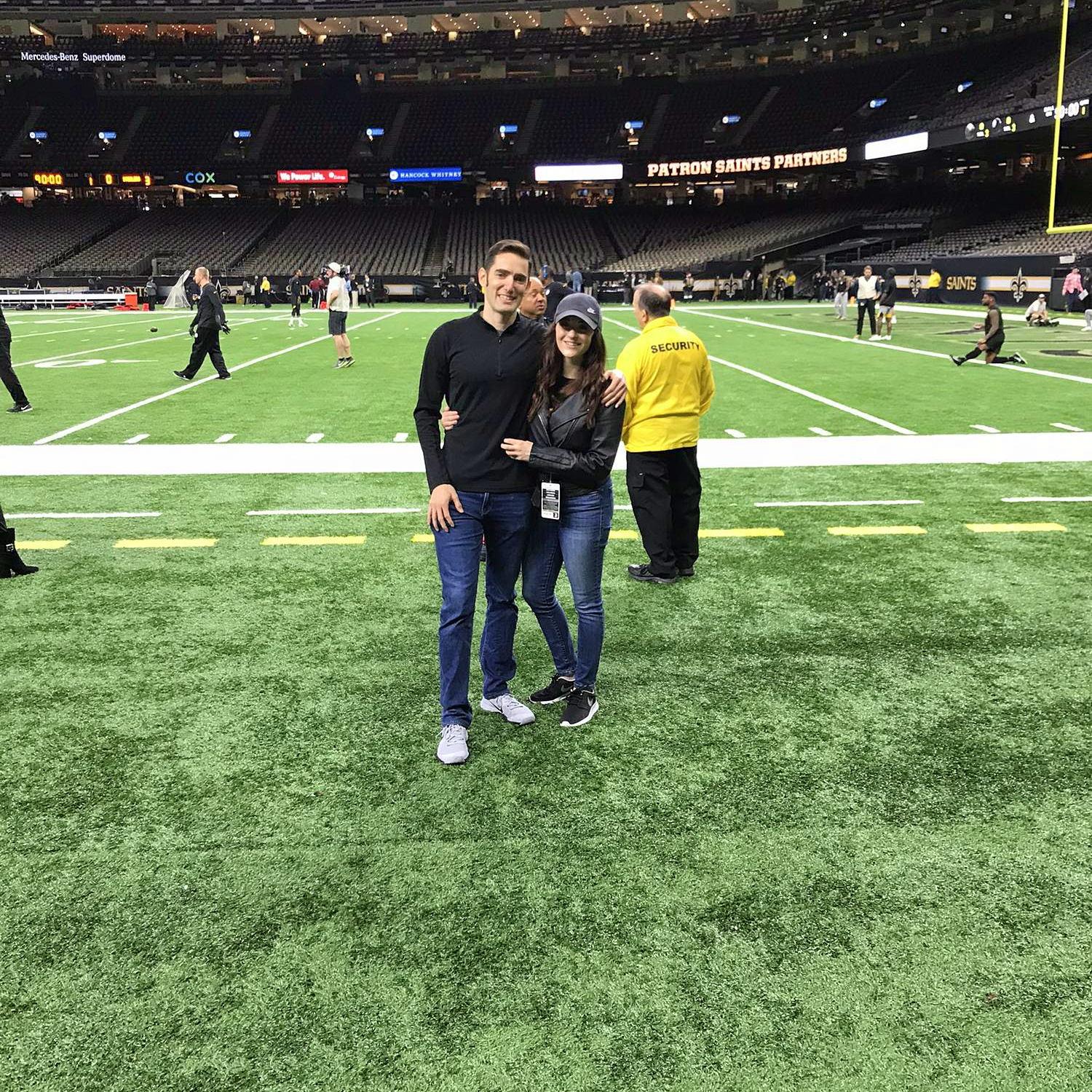 Steelers vs. Saints at the Superdome