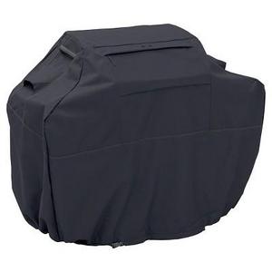 Classic Accessories - Ravenna Barbeque Grill Cover Medium - Black