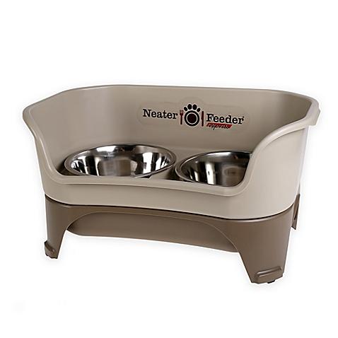 Dog Feeder for Medium to Large Dogs in Cappuccino