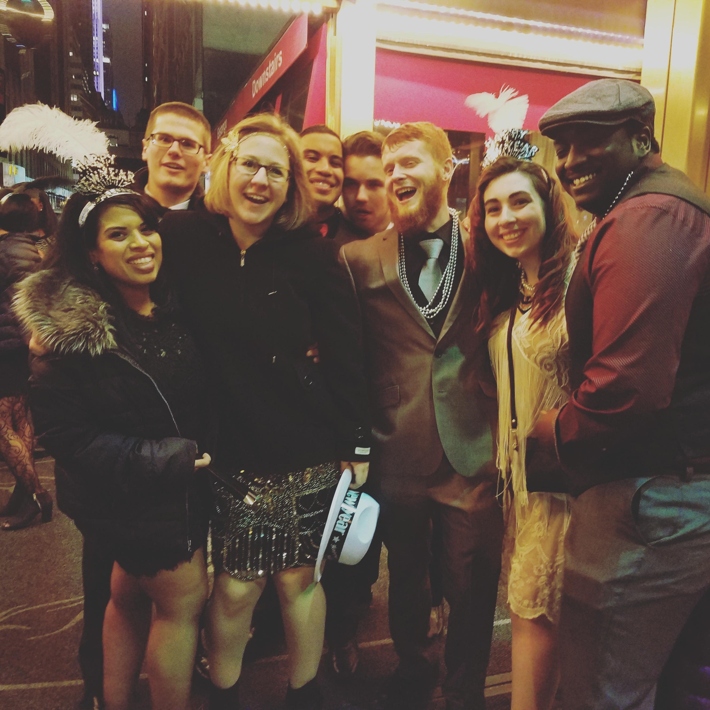 New Years Eve in NYC with the fam (2016)