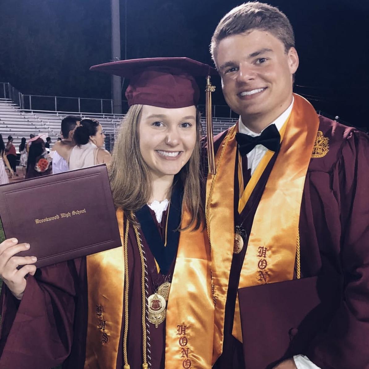 Graduation! Officially high school sweethearts