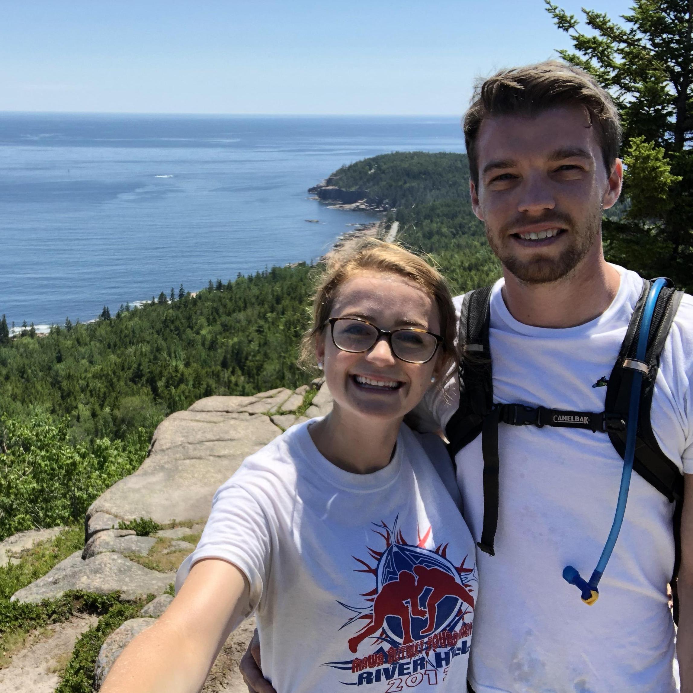 Hiking in beautiful Maine in July 2018