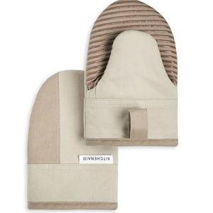 KitchenAid Beacon Two-Tone Non-Slip Mini Oven Mitt